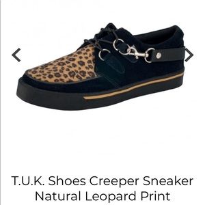 TUK LEOPARD PRINT SHOES // SOLD ON OFFER UP